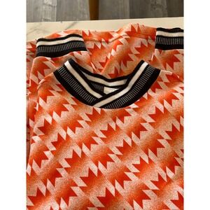 Vintage SCORE by American Soccer Co YL Pullover‎ Top Geometric